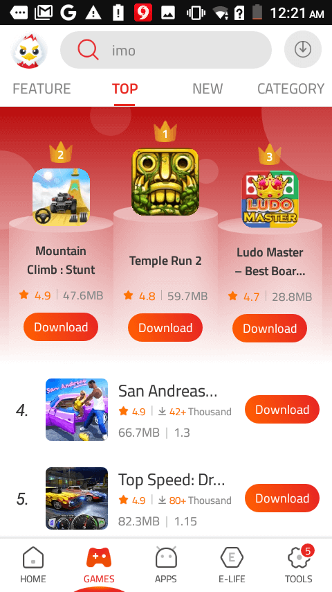 games download app install free